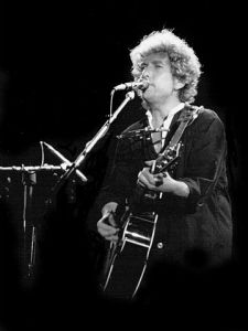 Dylan i Barcelona 1984. Foto:  F. Antolín Hernandez C