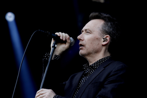 Jim Reid i The Jesus and Mary Chain. Foto: Janne Wass