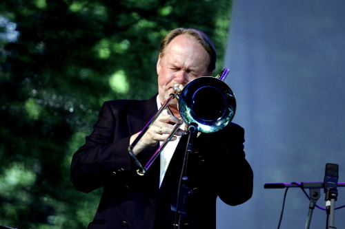 Ulf Johansson Werre med Swedish Swing Society på Baltic Jazz 2015. Foto: Janne Wass