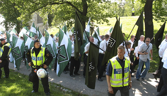 svenska motståndsrörelsen fascism högerextremism nynazism foto peter isotalo wiki c