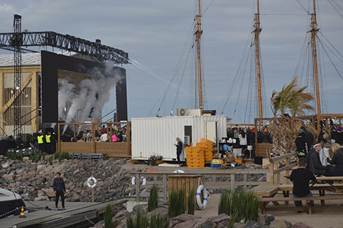 Festivalområdet.